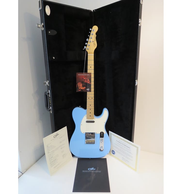 2017 G&L ASAT Classic Electric Guitar - Himalayan Blue - Fullerton, USA image 1