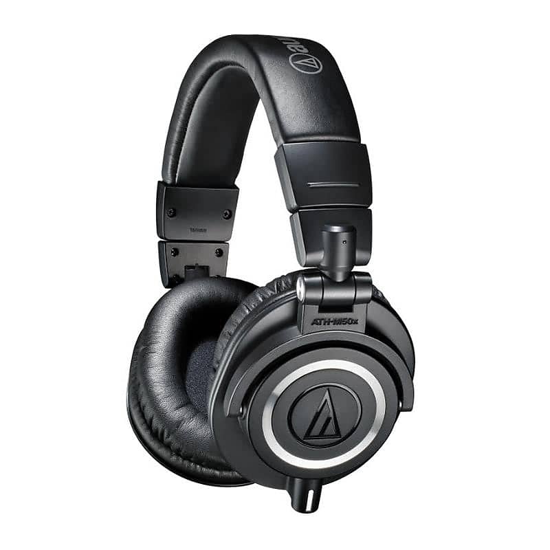 Audio Technica ATH-M50x Studio Headphones + Free Lunch Box and Tee shirt image 1