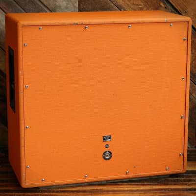 1974 Orange 4x12 Speaker Cabinet OR (Made in UK) Vintage image 3