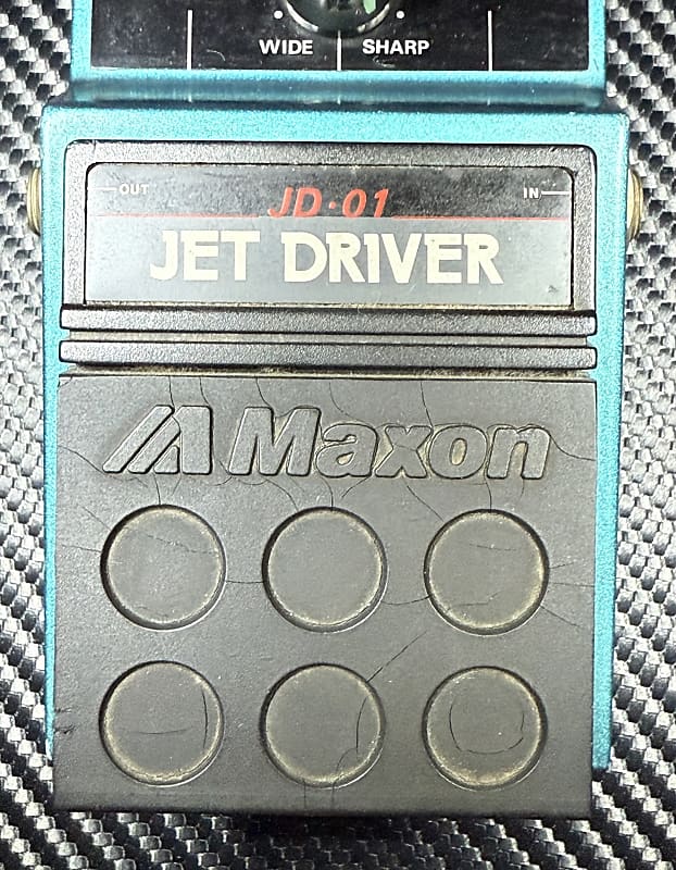 Maxon JD-01 Jet Driver, Distortion/Overdrive, 1980s-Japan