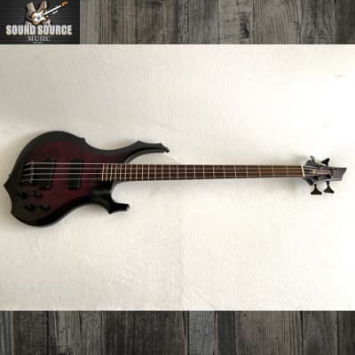 Edwards E-T98FR Bass, MIJ, Edwards by ESP - Purpley | Reverb