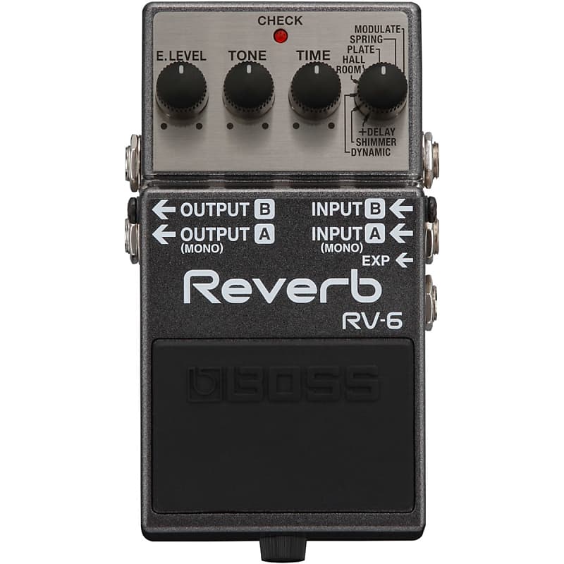 BOSS RV6 Digital Reverb Pedal image 1
