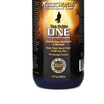 Music Nomad The Guitar One 12 oz.Tech Size - All in 1 Cleaner, Polish & Wax  (MN150)