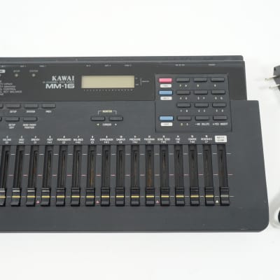 [SALE Ends Nov 19] KAWAI MM-16 16ch SysEx MIDI Mixer Controller for K1 K4 K4r XD-5 RARE w/ 100-240V