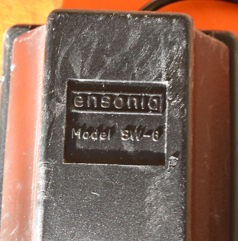 セール特価 Foot Damper Sustain SW-6 Ensoniq Pedal Reverb | Italy in Made 鍵盤楽器