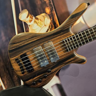 Warwick Masterbuilt Corvette $$ Neck-Through, Limited Edition 2023, 5-String - Natural Oil Finish for sale