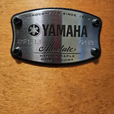 Yamaha Maple Custom Absolute Vintage Natural Finish image 2
