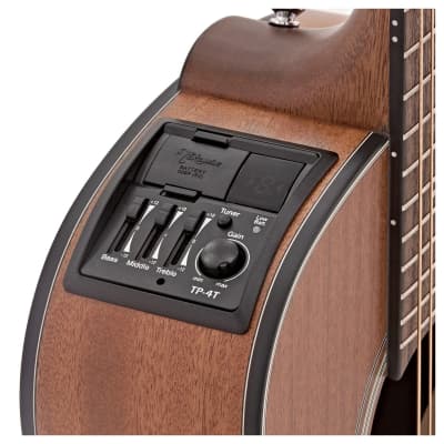 Takamine GX11ME Taka-Mini Travel 3/4 Size Electro Acoustic Guitar, Natural image 5