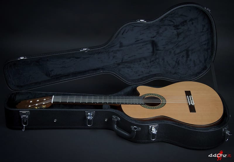 Paco Castillo 224CE Classical Guitar with Hardshell Case | Reverb