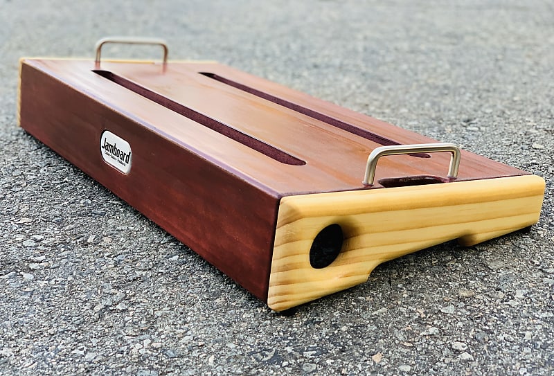 100% Premium Hardwood Mini Pedalboard - Gorgeous Pedal Boards