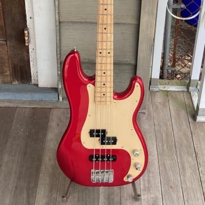 2003 Fender Deluxe Precision Bass Special  - Candy Apple Red PJ style image 1