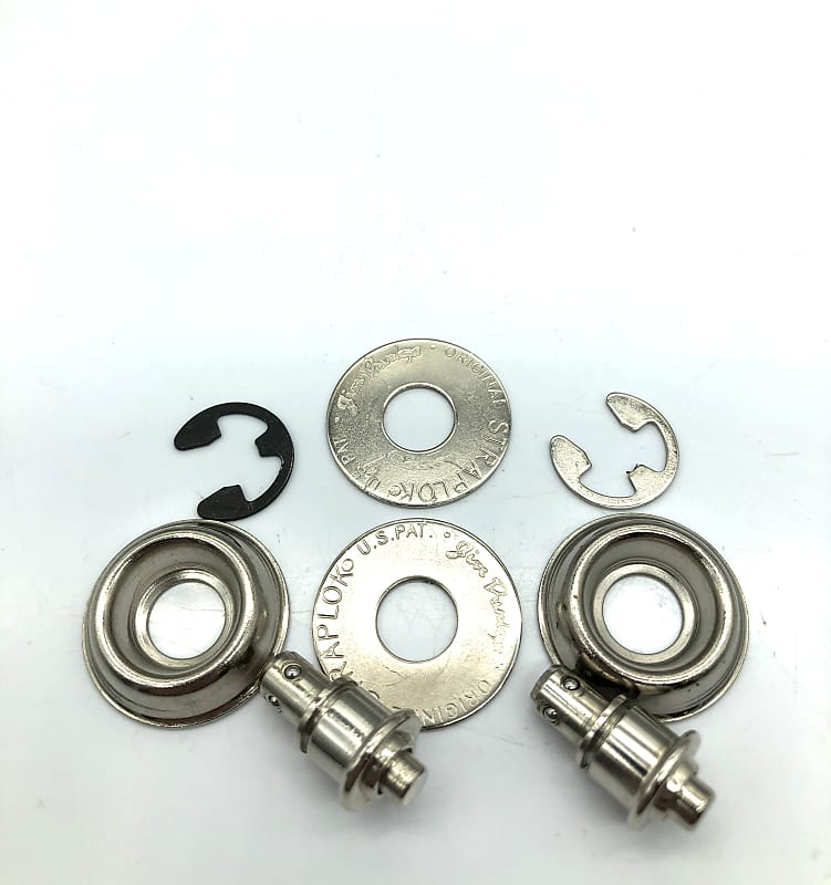 Dunlop Strap Locks Lok Nickel Reverb