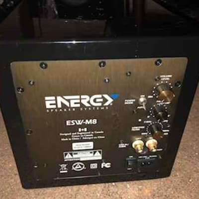 Energy  ESW-M8 1200W Ultra Compact Subwoofer image 8