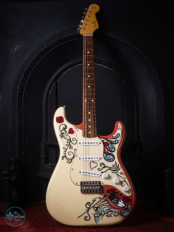 ギター Fender Jimi Monterey Stratocaster Fender Releases Limited Edition Jimi Hendrix Monterey