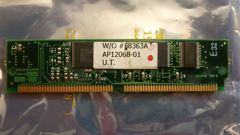 Tested 100% Working! E-MU Emu COMPOSER 8-Bank Expansion Board Sound ROM Card for Proteus 2000-class synths such as P2K P1K XL1 MoPhatt Orbit3 XL7 MP7 PX7 PK6 XK6 MK6 Halo etc. image 1