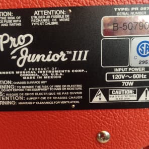 Fender Pro Junior III 