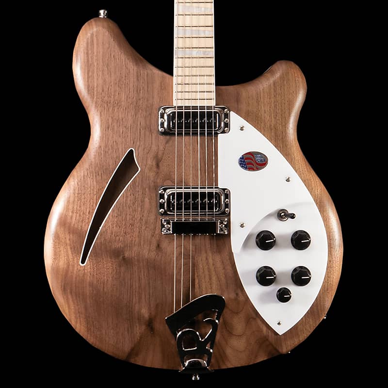Rickenbacker 360タイプ　ナチュラルウッド 2023 Rickenbacker 360 Electric Guitar - Walnut Finish with