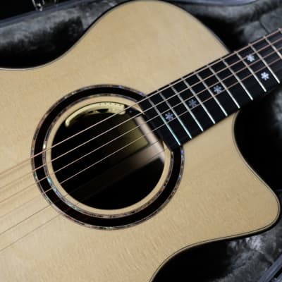 Lakewood A-32 CP | Auditorium Model with cutaway and pickup system image 2