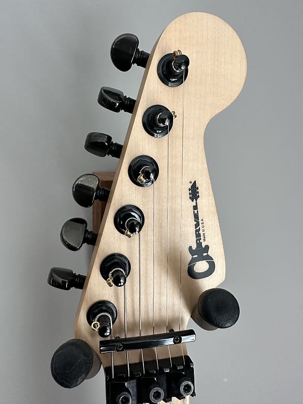 Charvel USA Custom San Dimas Model 2 HH - Gold Metallic | Reverb