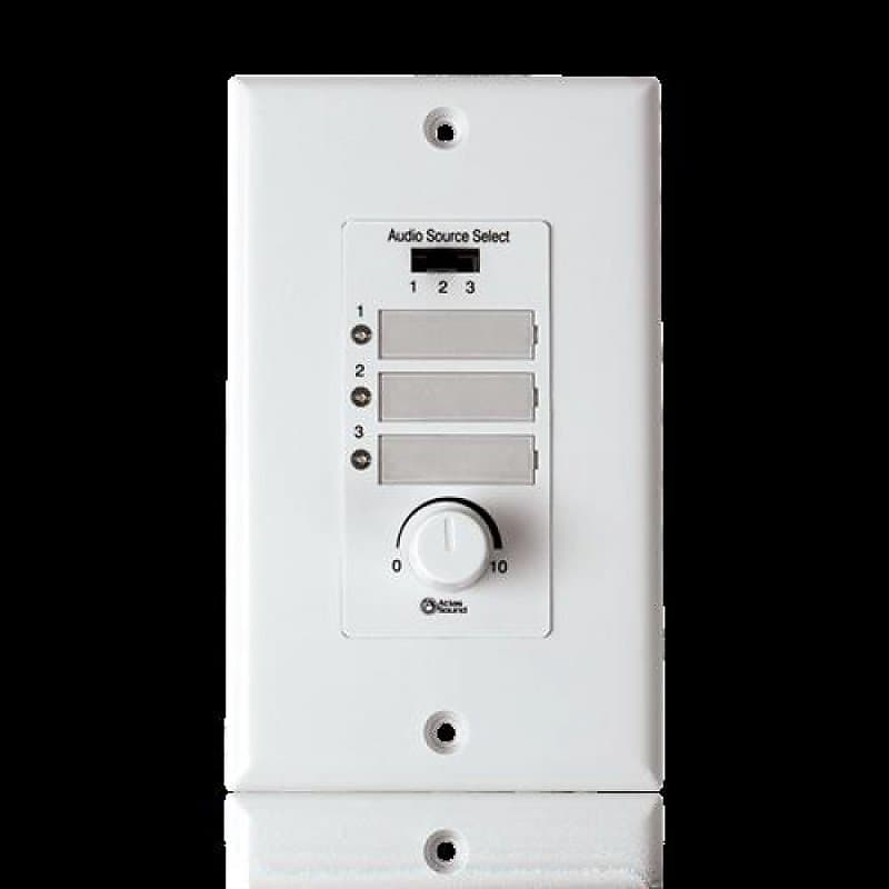 Wall Plate Input Select Switch with Volume Control *Make An Reverb