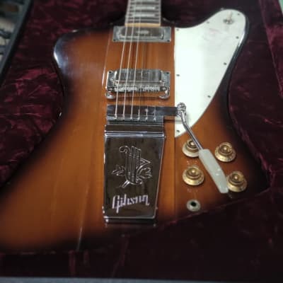 Gibson Custom Historic Art '63 Firebird V Reissue with Maestro Vibrola - Vintage Sunburst image 4