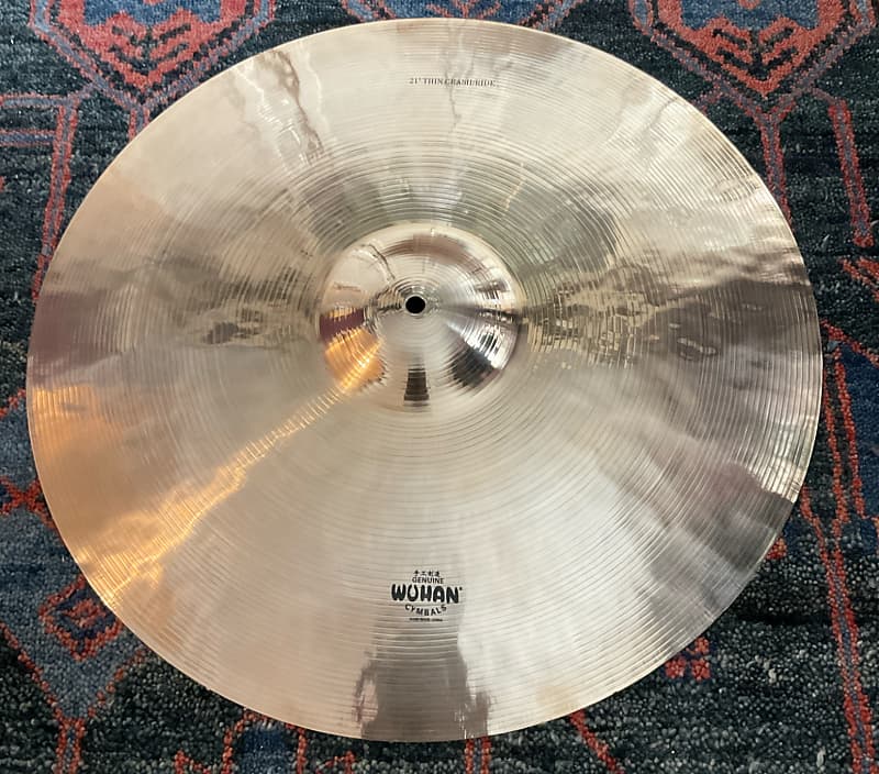 Wuhan 21” Thin Crash/Ride Cymbal Reverb