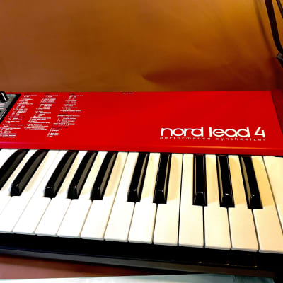 Nord Lead 4 49-Key 20-Voice Polyphonic Synthesizer 2013 - 2020 - Red