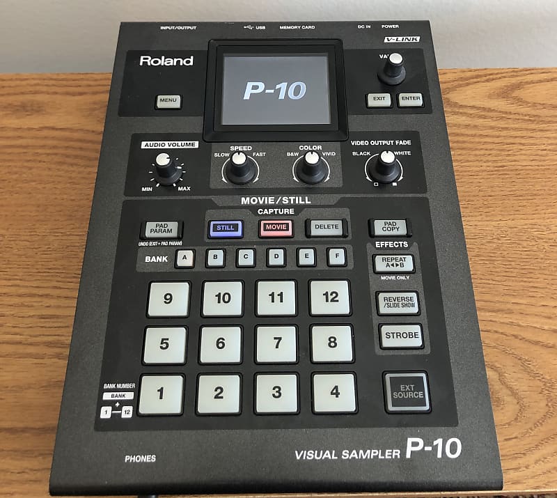Roland P-10 V-Link / MIDI video sampler | Reverb