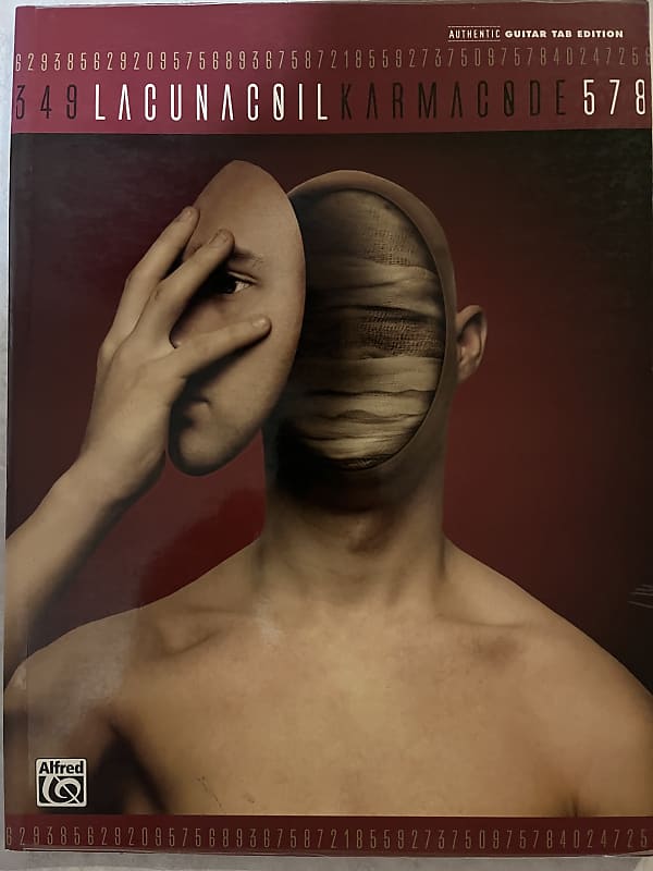 Lacuna Coil Karmacode Guitar Tab / Tablature Book Reverb