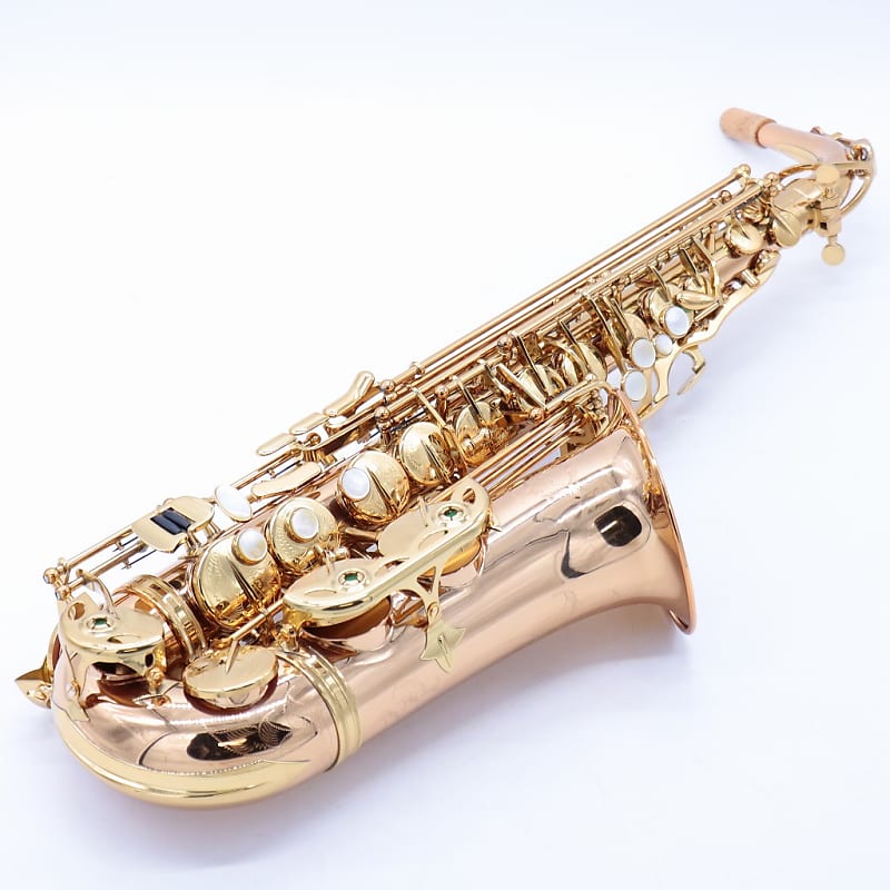 Cadeson A-902V カドソン Cadeson A-902V W/SE Alto Saxophone Vintage gold lacquer with