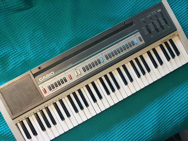 CASIO Casiotone CT-605 キーボード レトロ ヴィンテージ キーボード カシオ CASIO CT-605 - メルカリ