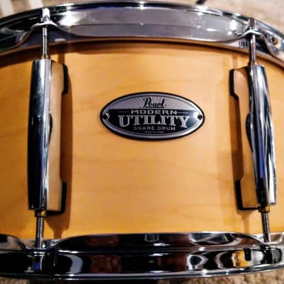 Pearl Utility Snare 14x6.5 Natural Maple image 1