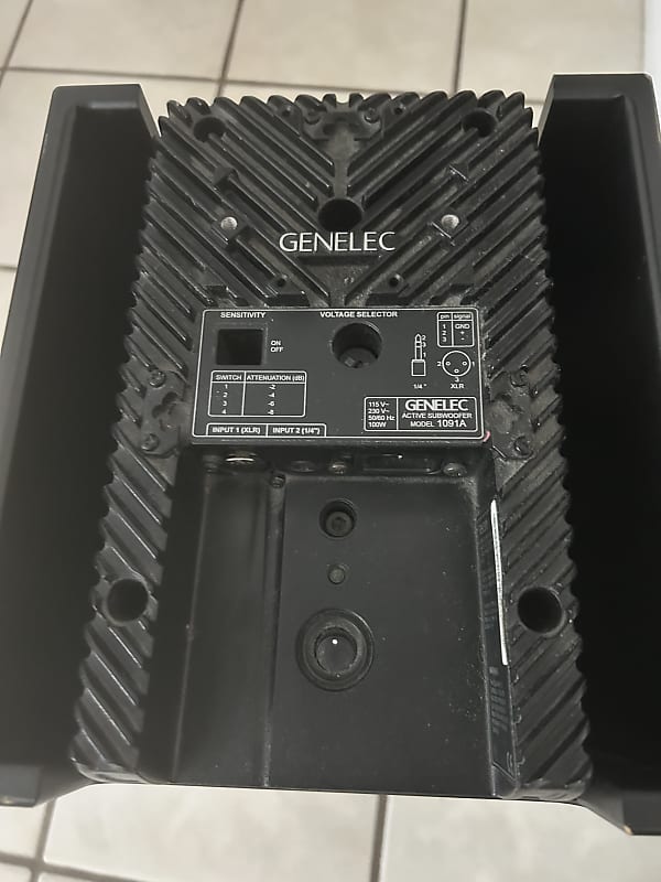 Subwoofer Setup Genelec 1091a Subwoofer Best Genelec 1091 Discount