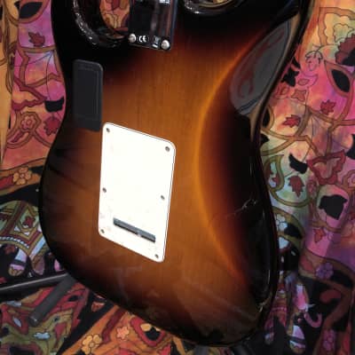 Fender Deluxe Player Stratocaster 2013 Brown Sunburst(w/gig bag) image 8