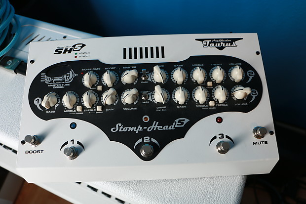 Taurus Amps SH-5 Stomp-Head Guitar Amplifier Pedal image 1