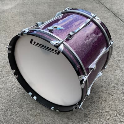 ニコちゃん ガラスベル他３点 Ludwig Vintage 1976 16 x 12 3ply Bass Drum Purple Glass