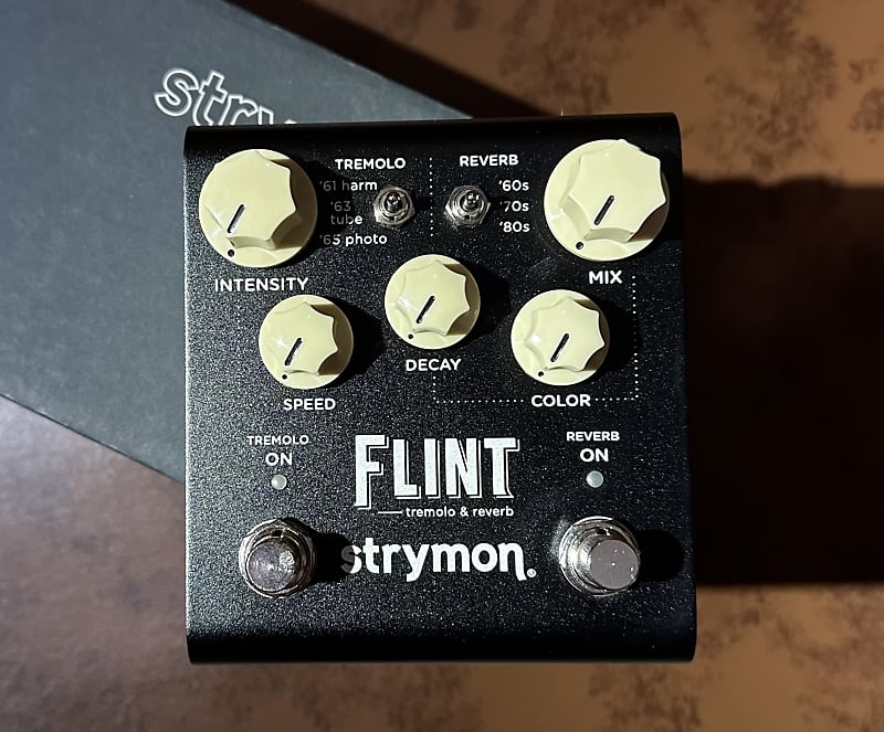 Strymon Flint Reverb and Tremolo V2 2022 - Present - Black | Reverb