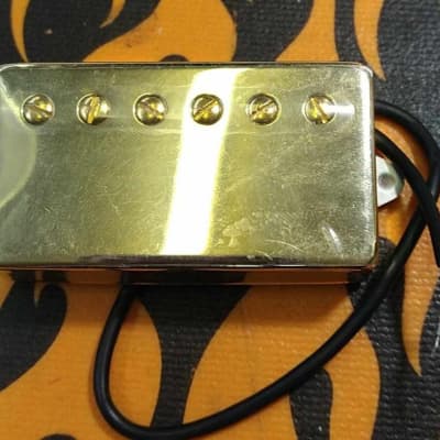 Kent Armstrong JAZZY-JOE-HJGN6-GD-ARCHTOP-PICKUP-GOLD-FLOATING pickup gold  | Reverb