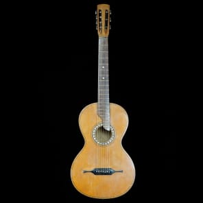 Unknown Seven String Parlor Guitar - Russian / German Made Circa 1900 image 5