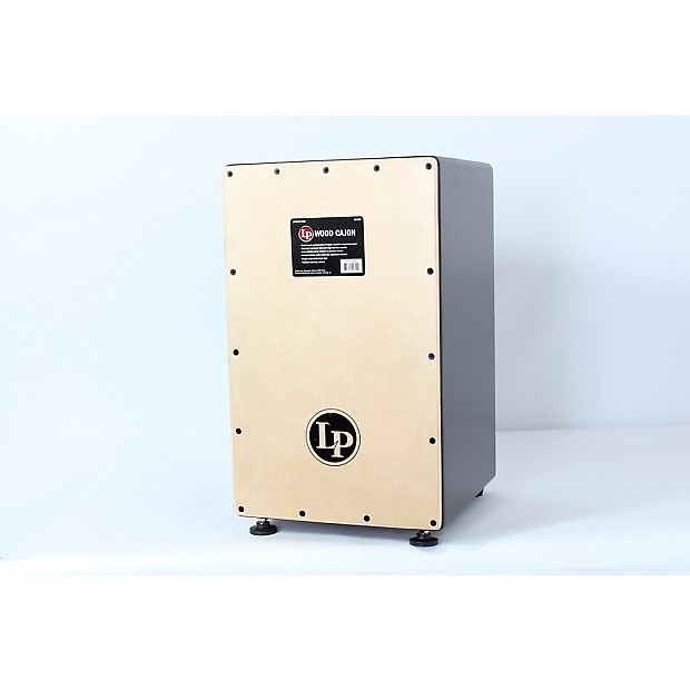 Latin Percussion LP1432 Exotic Cajon w/ Takean Tong Wood Frontplate & Snare Wires image 1