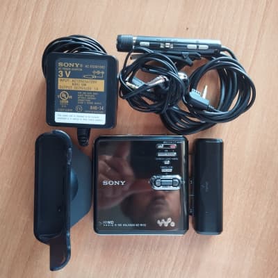 Sony MZ-RH10 Hi-MD black Walkman MiniDisc Recorder MP3 Tested 