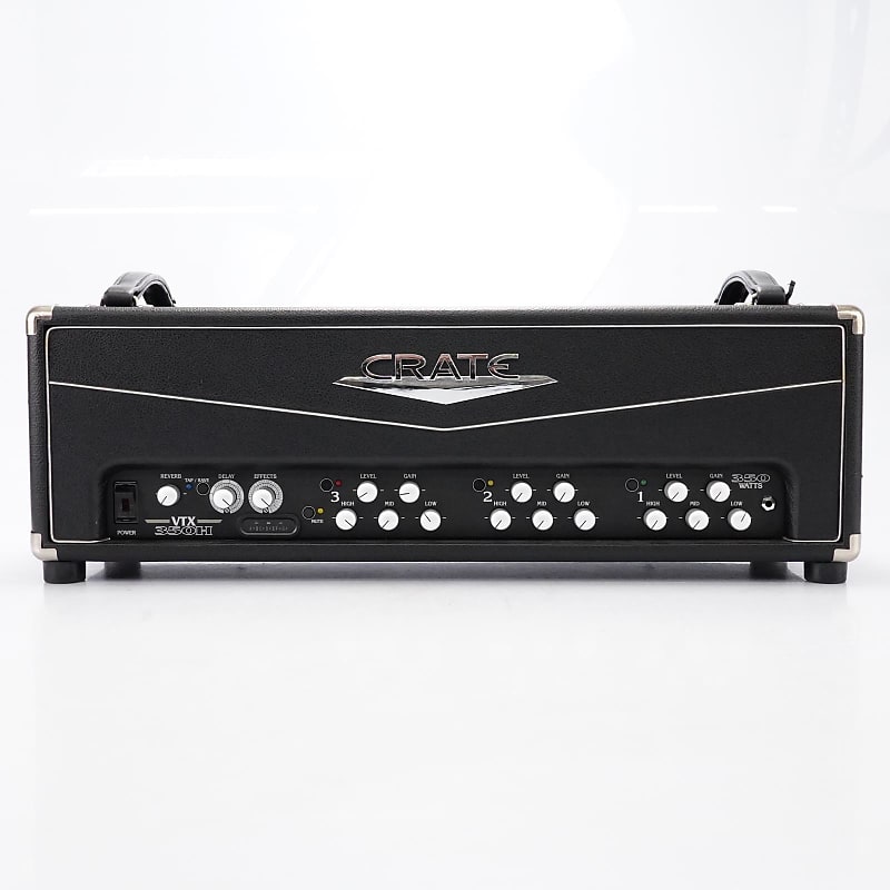 Crate VTX350H 350W Solid State Guitar Amplifier Head Owned by Reverb