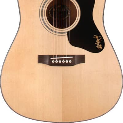 Guild A-20 Bob Marley Acoustic Guitar, Natural w/ Gig Bag image 1