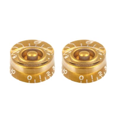 Allparts PK-0130-032 Speed Knobs (2) 2010s - Gold image 1