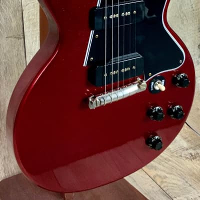Gibson Custom Shop M2M 1960 Les Paul Special Double Cut Red Sparkle w/case image 2