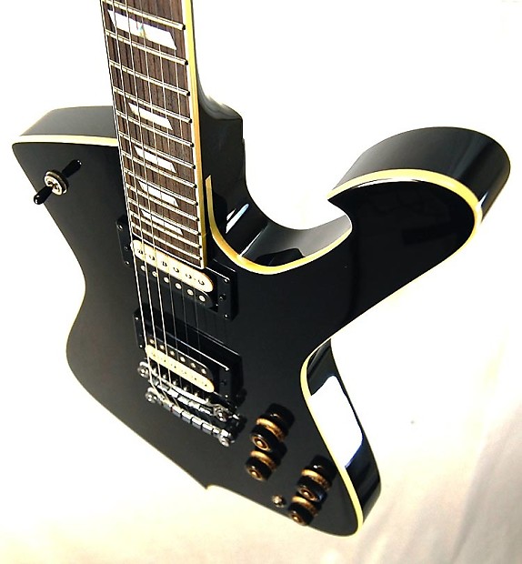 Ibanez ic520bk deals iceman electric guitar