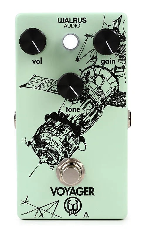 ギター walrus audio Voyager Walrus Audio Voyager MKII Overdrive Pedal - Black | Sweetwater