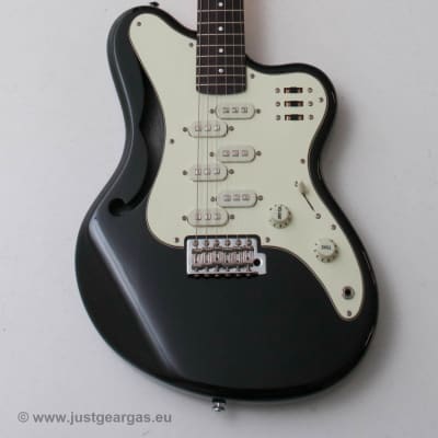 Italia Imola Semi Hollow guitar , MIK w/ original Gigbag - 6 pickups, Ampeg inspired image 5