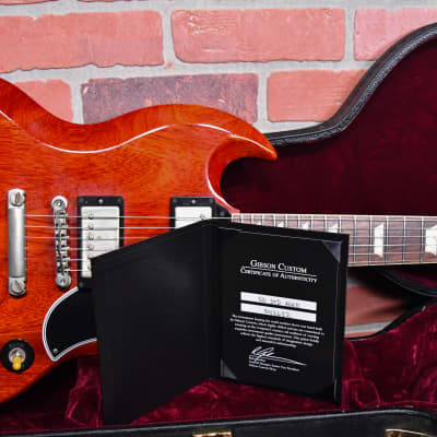 Gibson Custom Shop Les Paul SG Standard Light Aged Cherry 2014 w/OHSC image 12