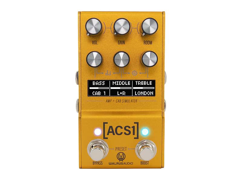 ギター WALRUS AUDIO ACS1 MAKO Series: ACS1 Amp + Cab Simulator